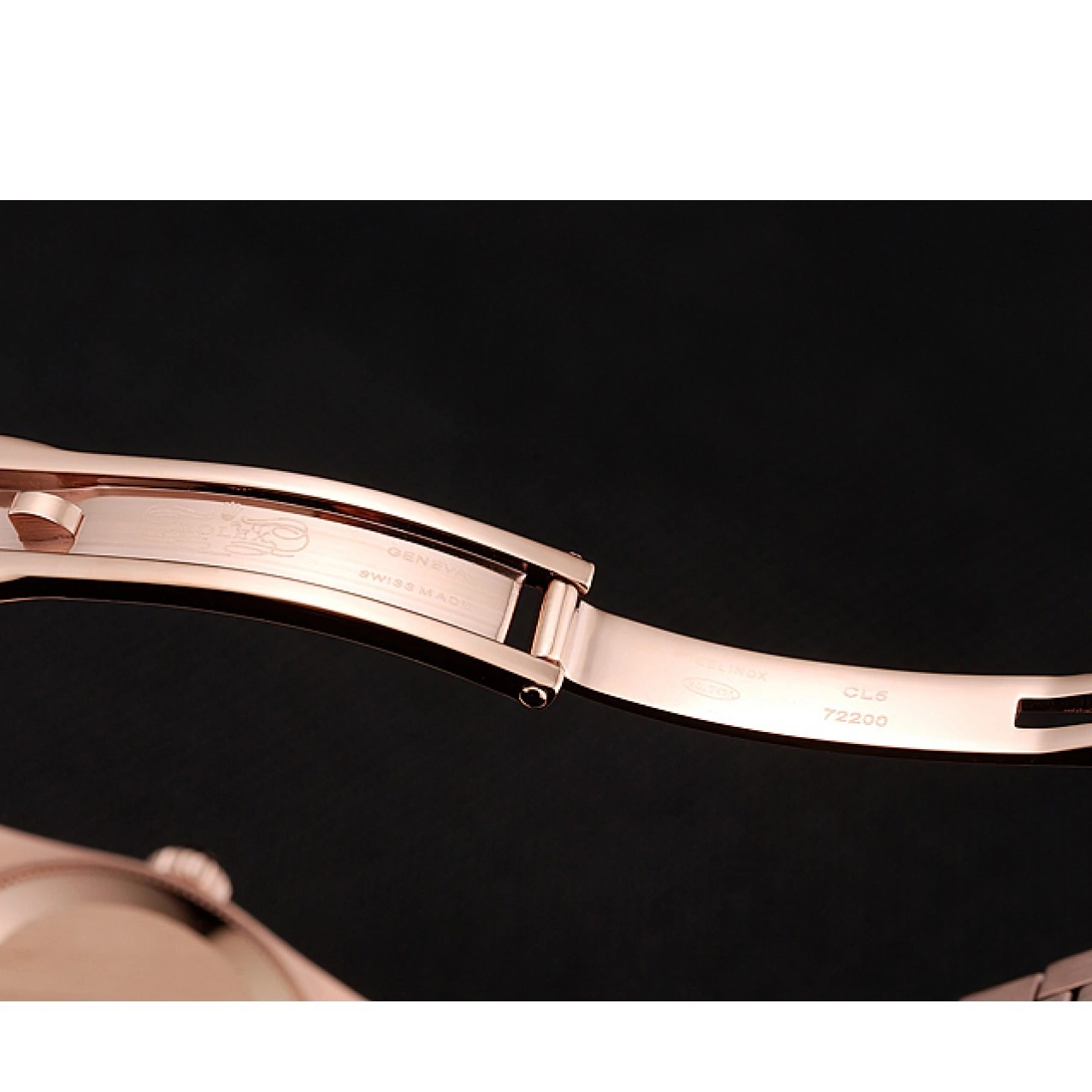 MiroTime 0710 Swiss Rolex DateJust Rose Gold Dial Diamond Case Rose Gold Bracelet 1453977